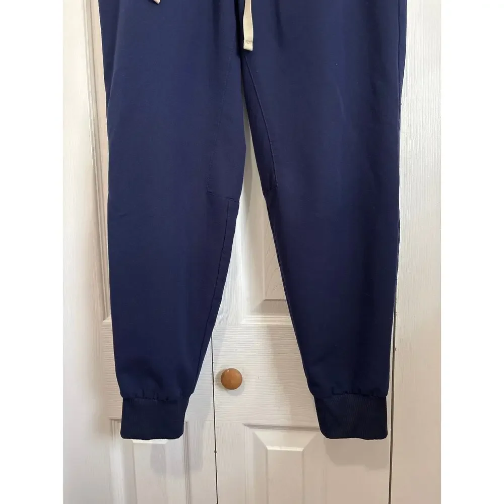 Figs Men’s Navy Blue Tansen Jogger Scrub Pants Size Small